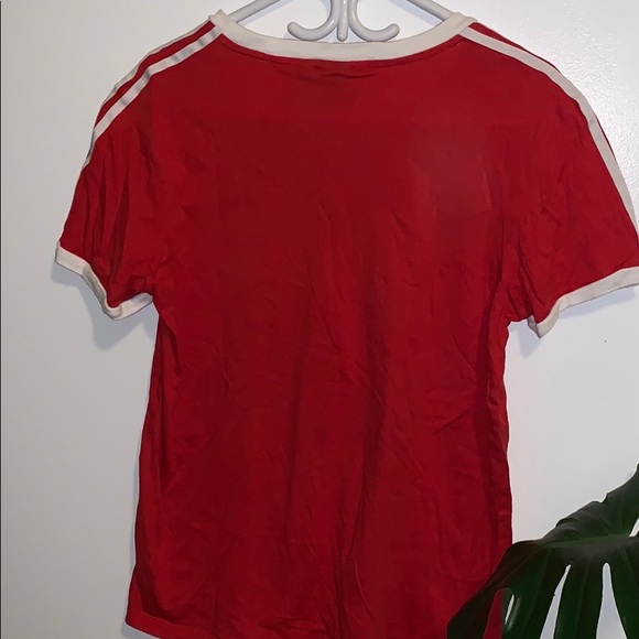 Red Adidas shirt - Picture 2 of 3